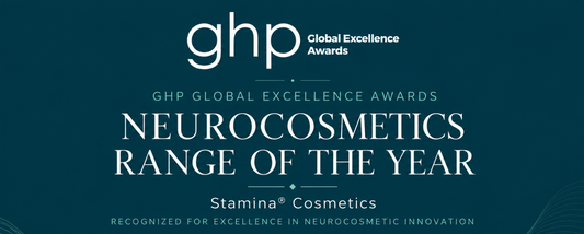 Stamina® Cosmetics Named Neurocosmetics Range of the Year 2026 — GHP Global Excellence Awards